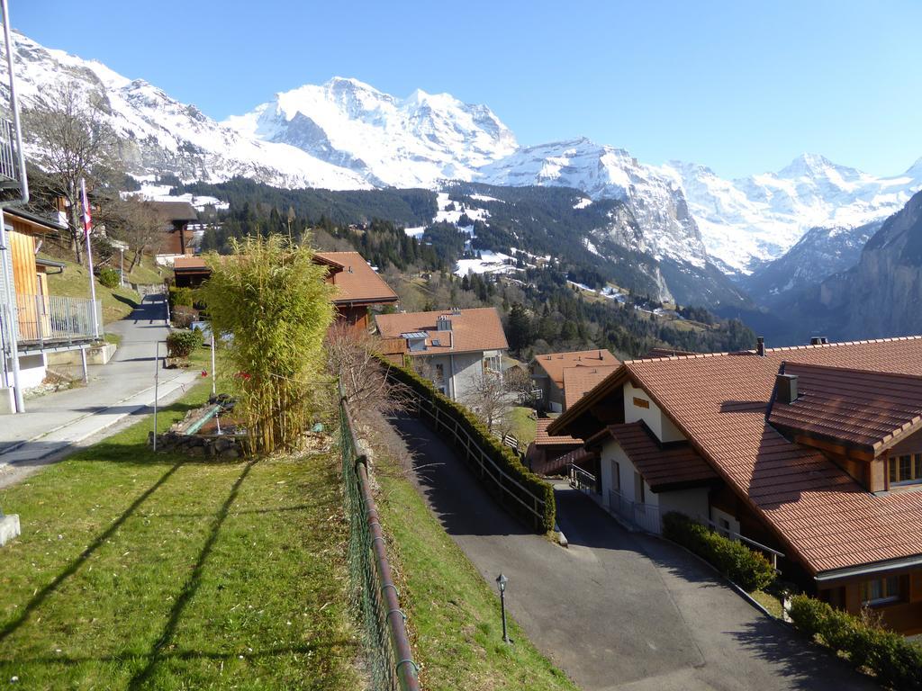 Chalet Gerbera Wengen Quarto foto