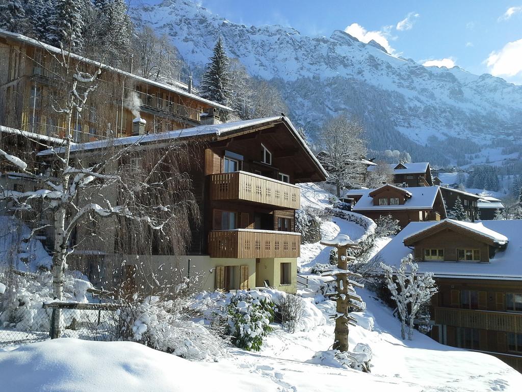 Chalet Gerbera Wengen Quarto foto